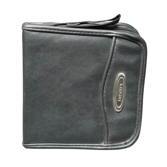 ICON Black CD Carrying Case Holds 32 DVD CD Music Movies & Inserts - Picture 1 of 9
